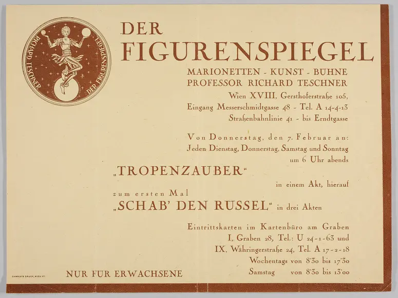 Der Figurenspiegel, Verweis auf Stücktitel: Tropenzauber, Verweis auf Stücktitel: Schab' den Rüssel