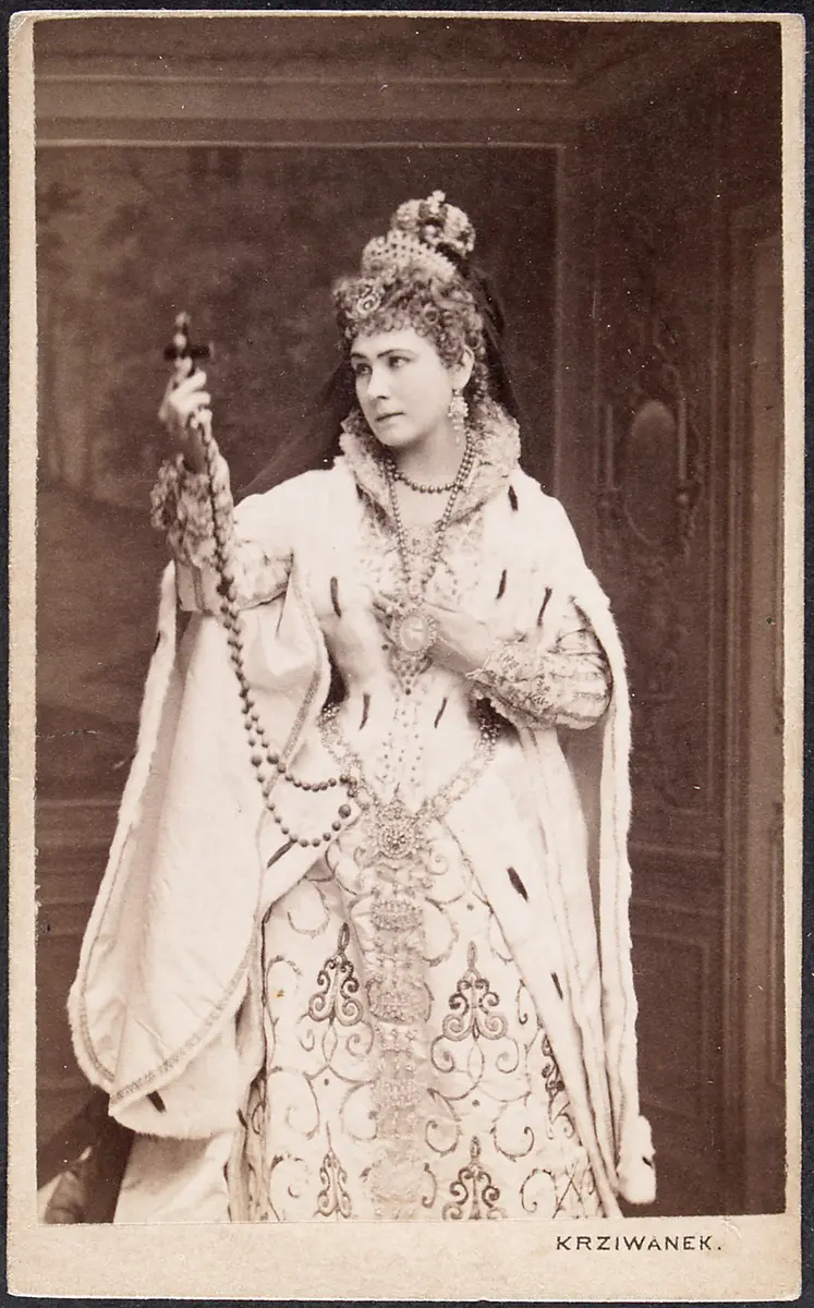 Marie Geistinger, Verweis auf Stücktitel: Maria Stuart
