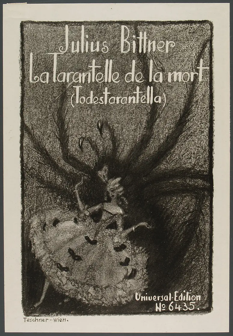La Tarantella de la mort, Alternativtitel: Todestarantella