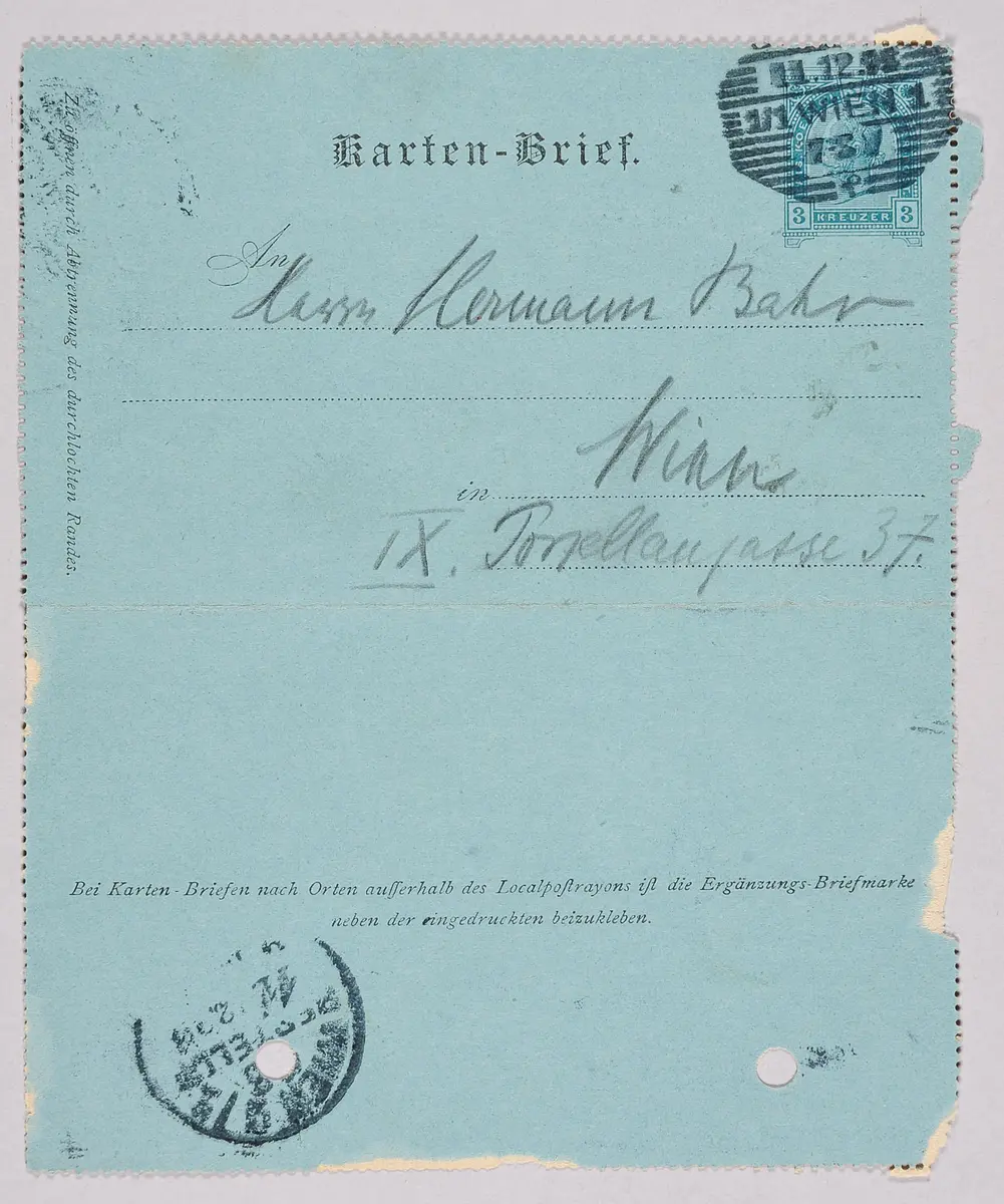 Kartenbrief