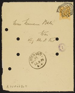 Kartenbrief