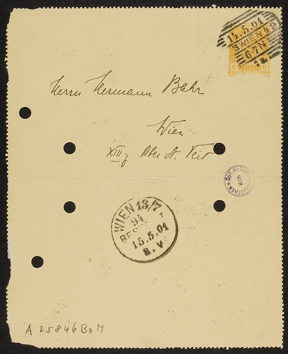 Kartenbrief