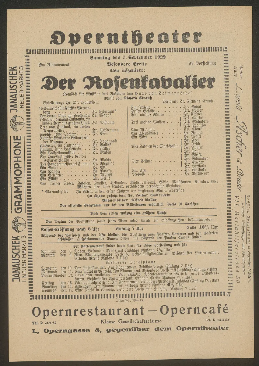 Der Rosenkavalier