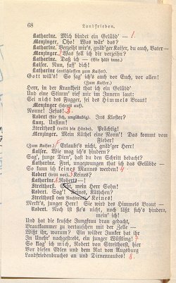Landfrieden. Deutsche Komödie in drei Aufzügen