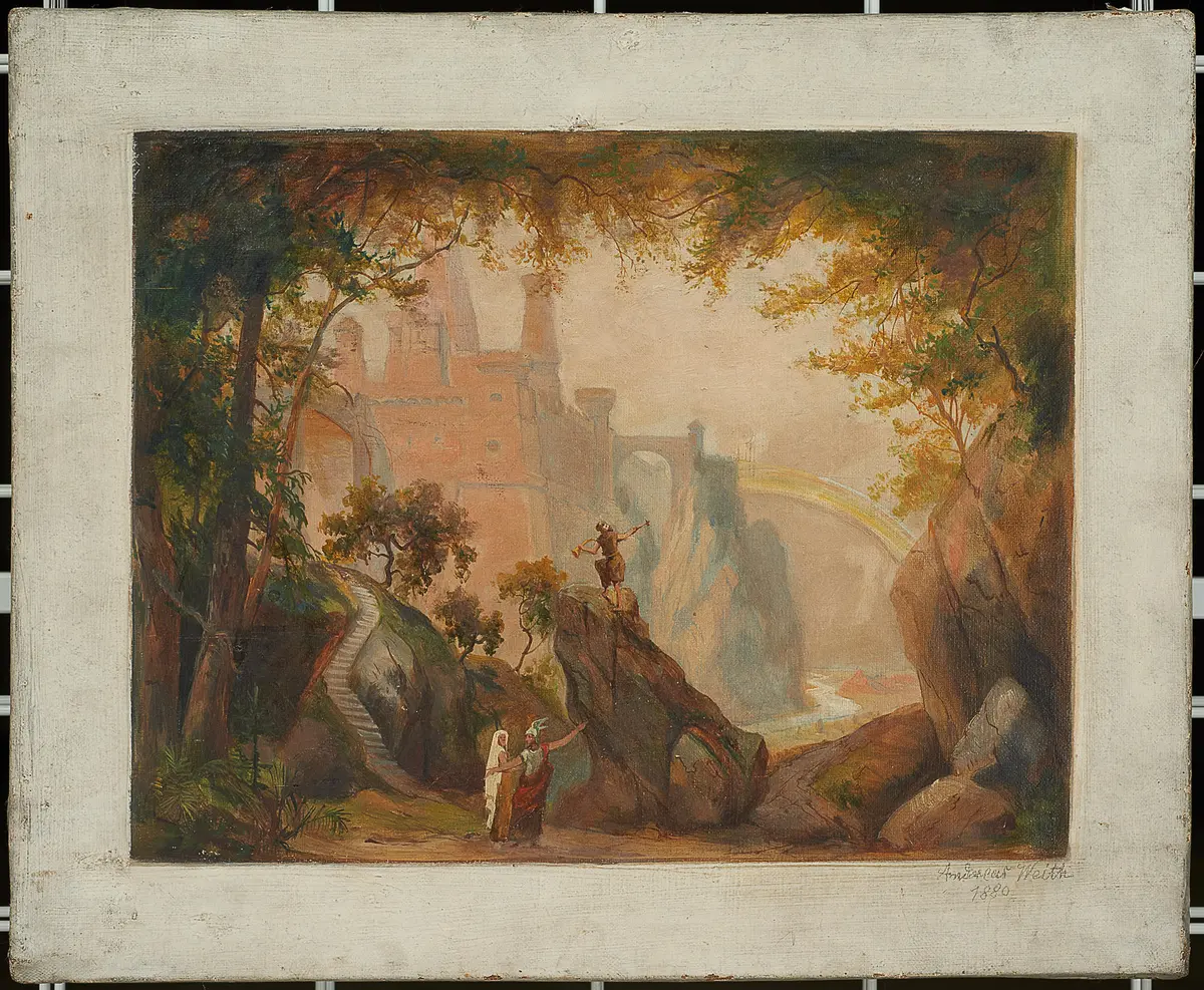 Das Rheingold, Verweis auf Stücktitel: Der Ring des Nibelungen