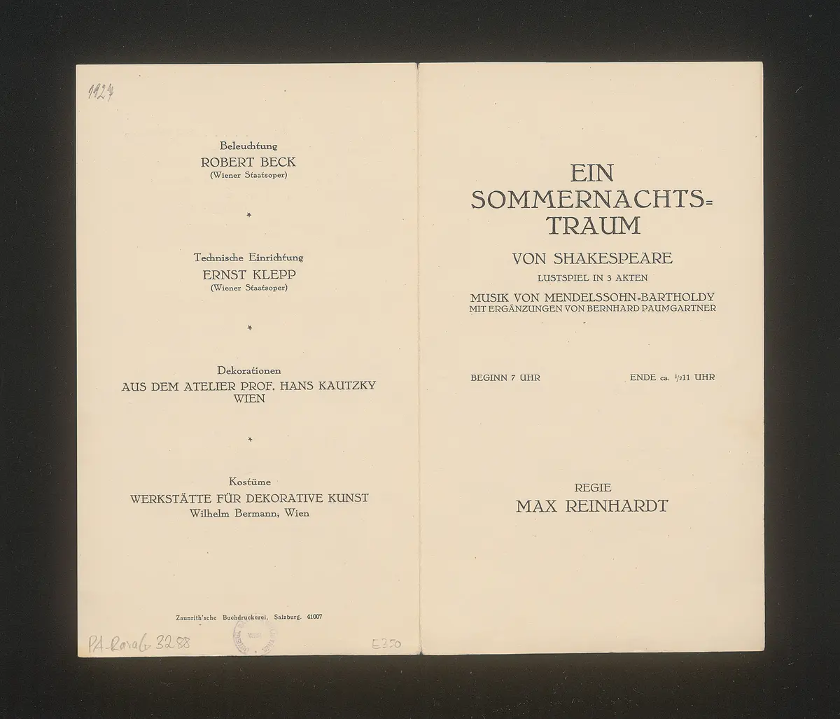 Ein Sommernachtstraum