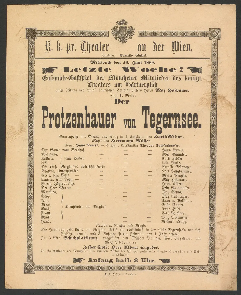 Der Protzenbauer von Tegernsee