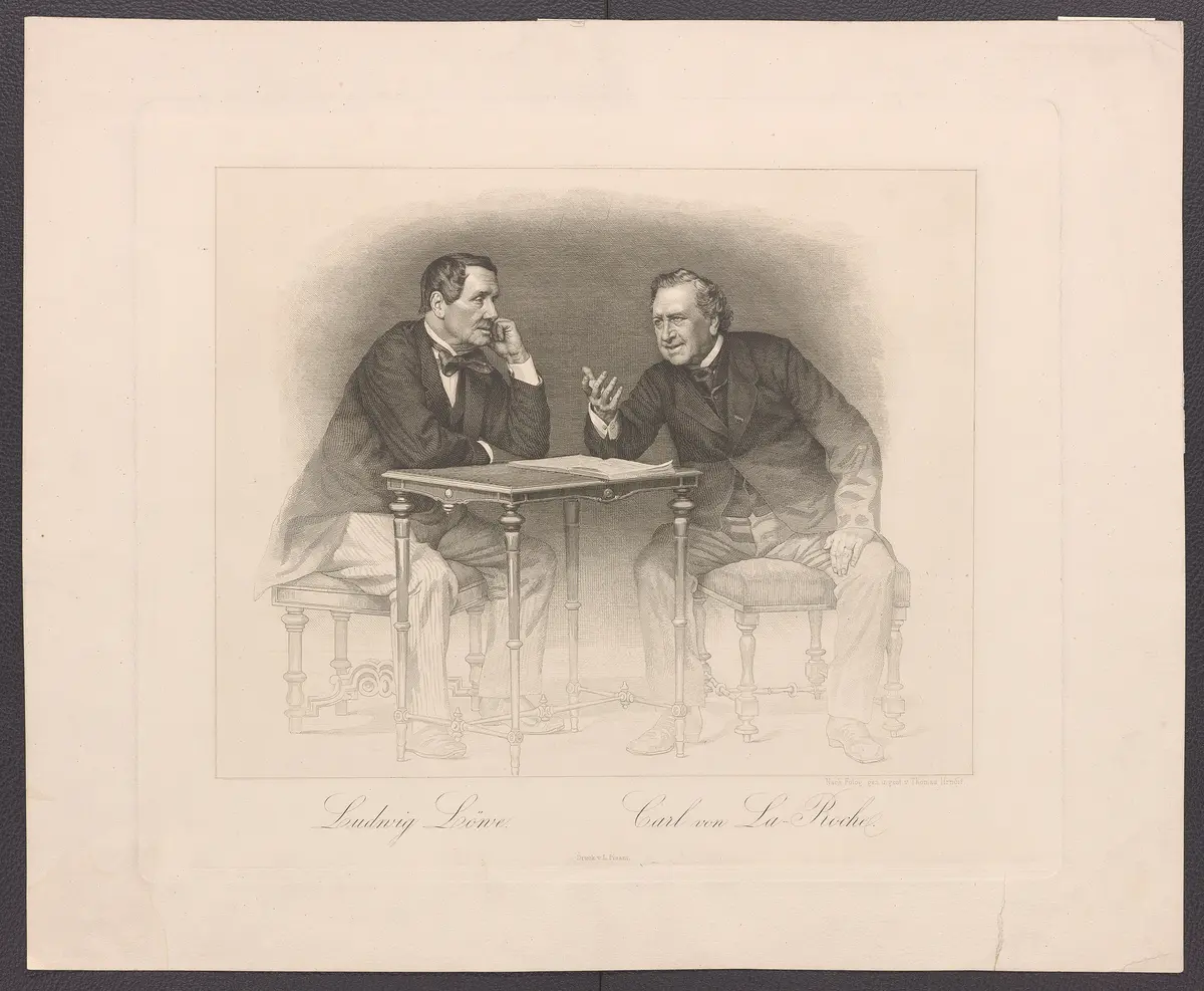 Karl LaRoche und Ludwig Löwe
