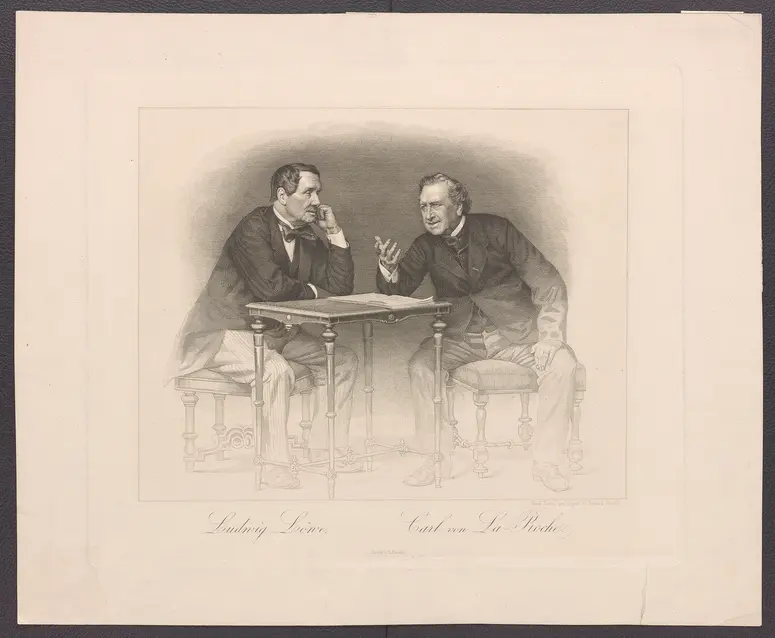 Karl LaRoche und Ludwig Löwe