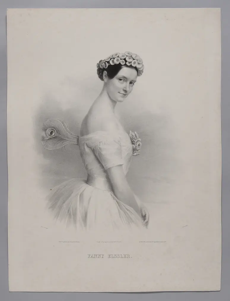 Fanny Elssler, Verweis auf Stücktitel: La Sylphide (Die Sylphide)