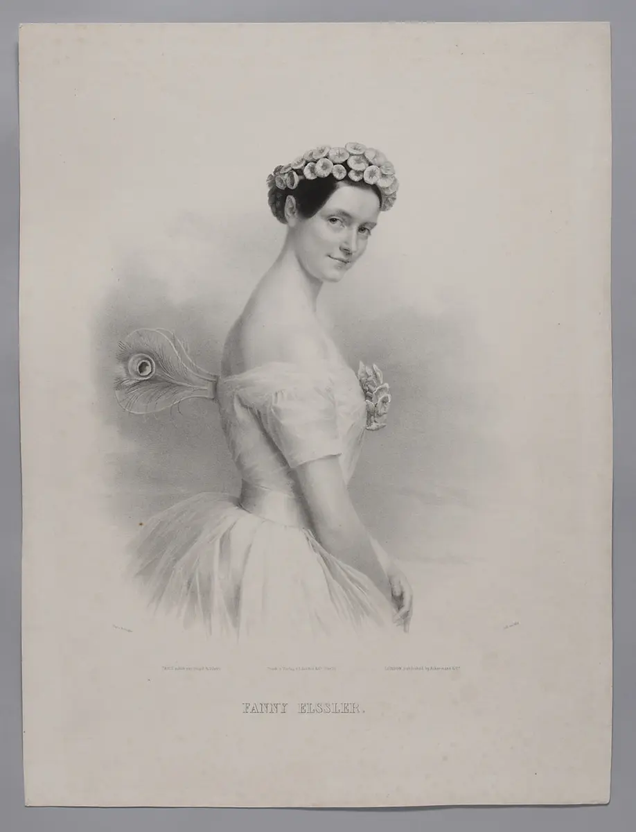 Fanny Elssler, Verweis auf Stücktitel: La Sylphide (Die Sylphide)