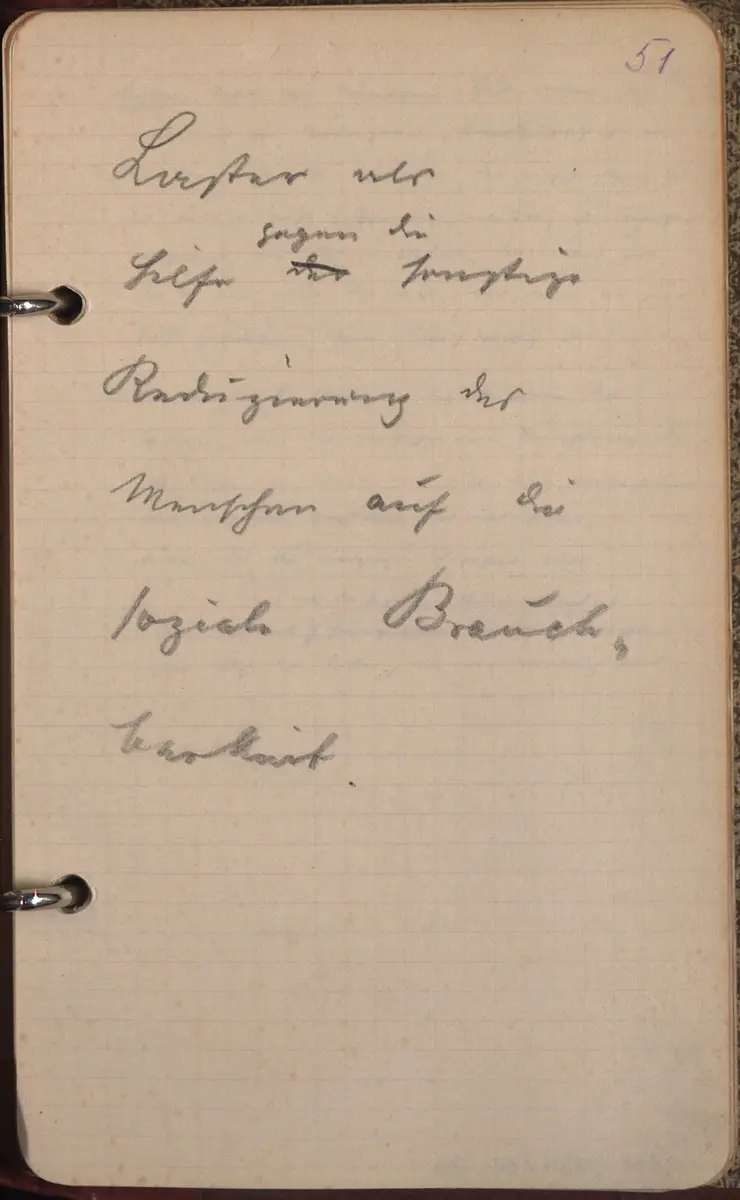 Aufzeichnung