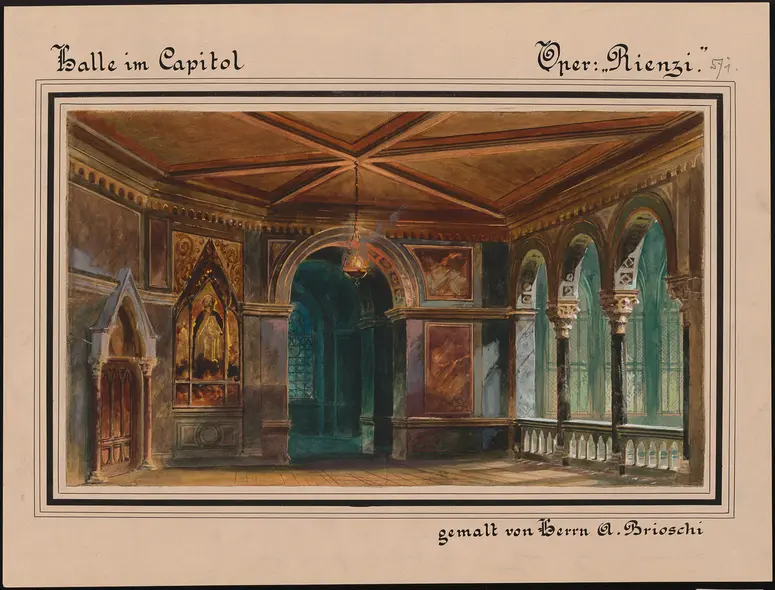 Rienzi, der letzte der Tribunen