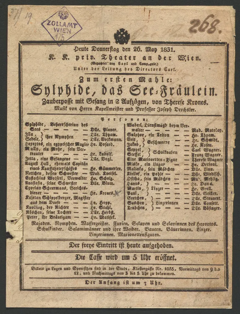 Sylphide, das See-Fräulein