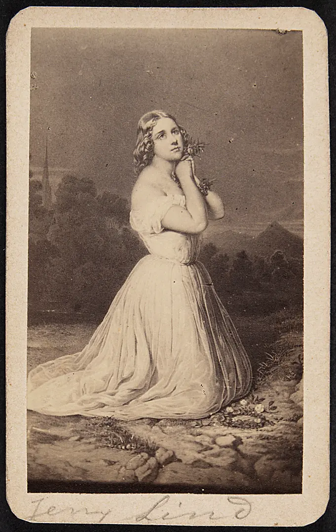 Jenny Lind, Verweis auf Stücktitel: Norma