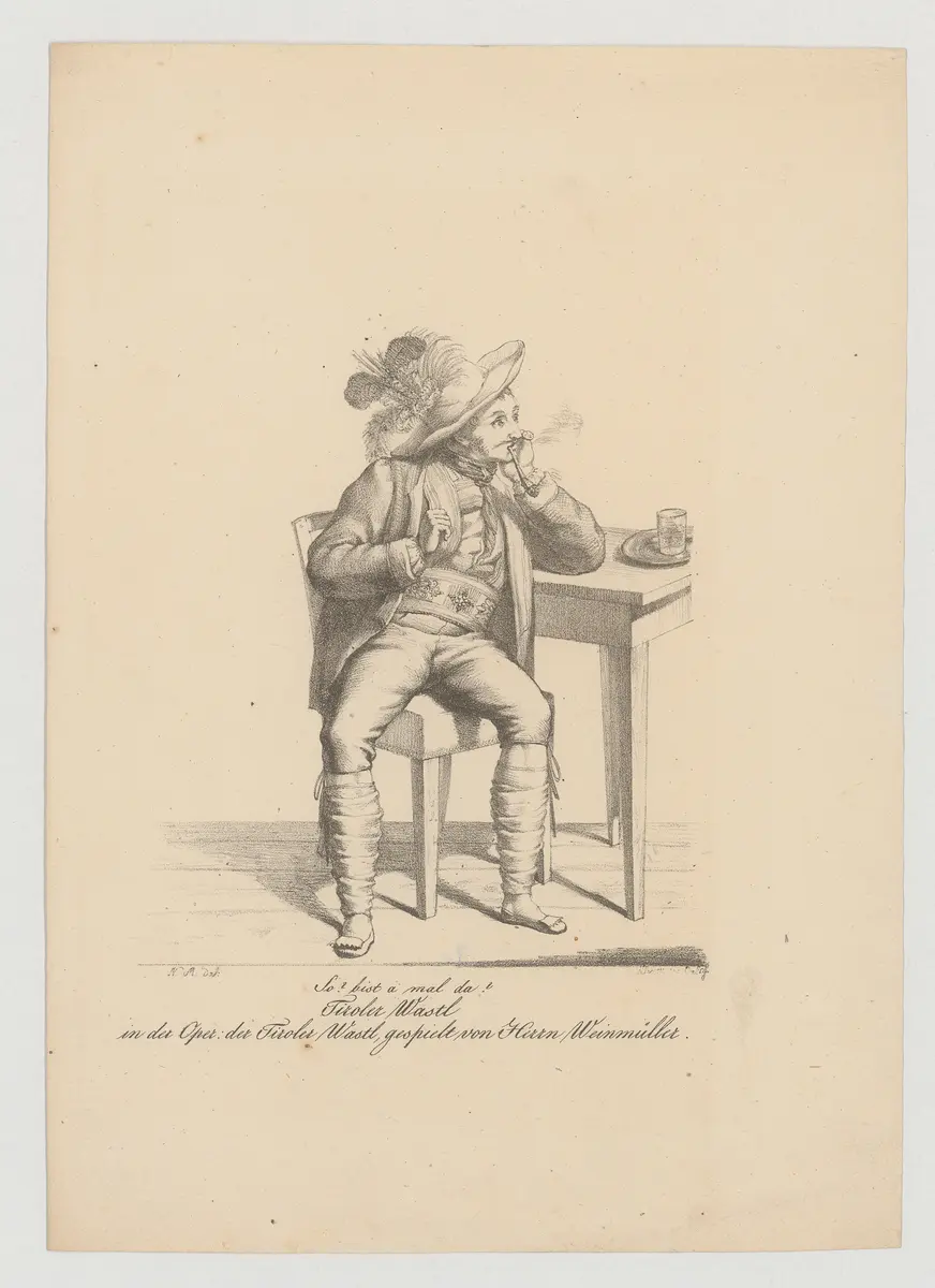 Carl Friedrich Clemens Weinmüller, Verweis auf Stücktitel: Der Tiroler Wastl, Name der Zeitschrift: Münchner Theater-Journal