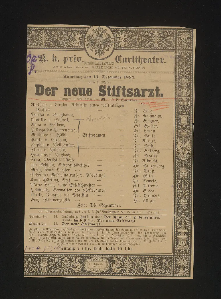 Der neue Stiftsarzt