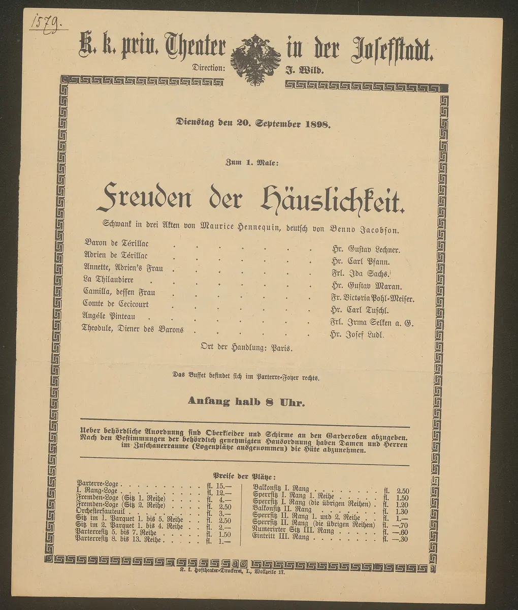 Freuden der Häuslichkeit