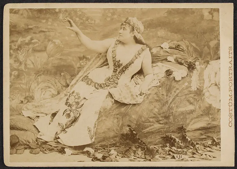 Amalie Materna, Verweis auf Stücktitel: Parsifal