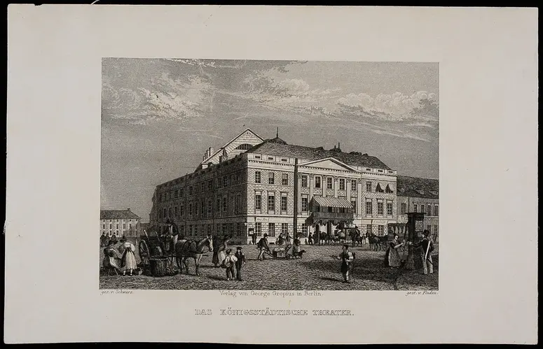 Berlin, Königsstädter Theater, Alternativtitel: Berlin, Königsstädtisches Theater, Alternativtitel: Berlin, Alexanderplatz, Titel in Vorlageform: Das Königsstädtische Theater