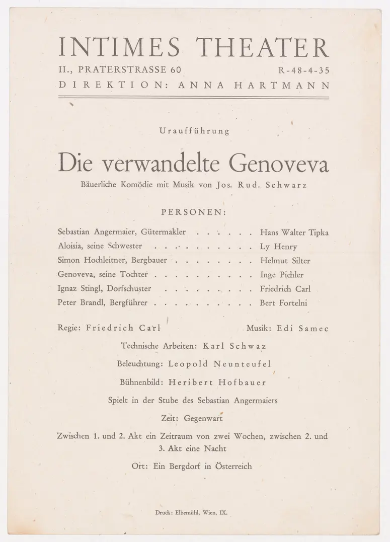 Die verwandelte Genoveva