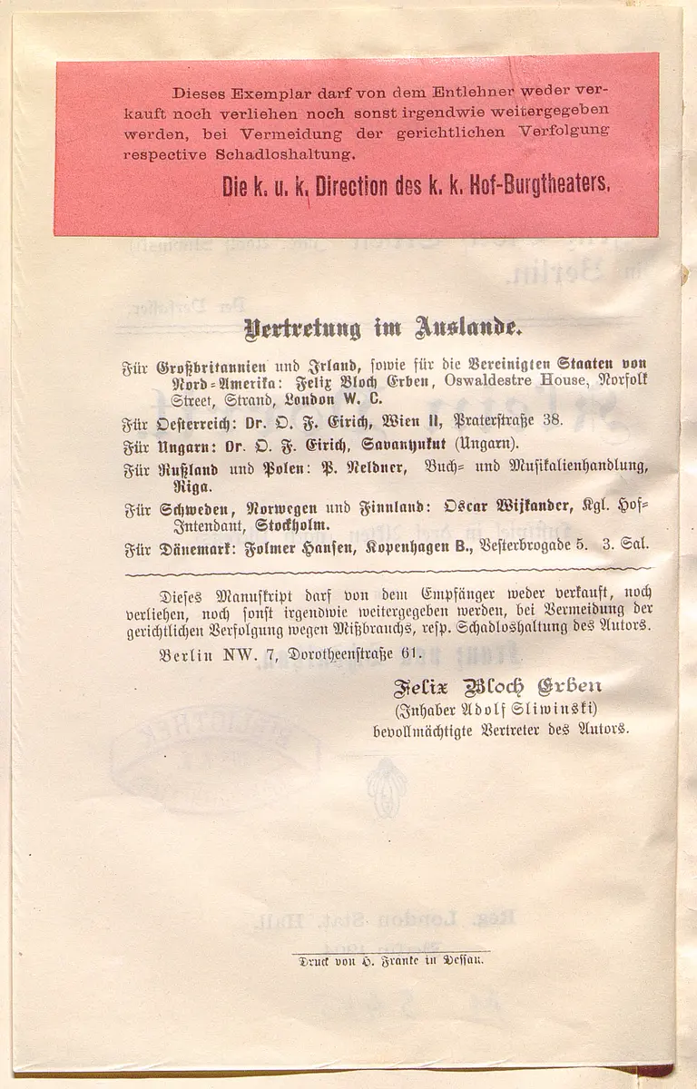 Klein Dorrit. Lustspiel in drei Akten