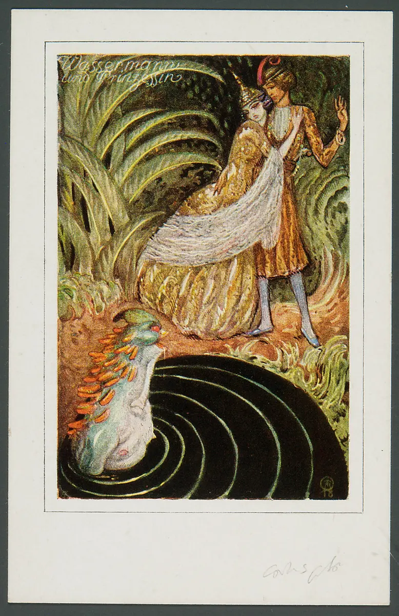 Wassermann und Prinzessin, Titel der Serie: Aus Teschners Figurentheater
