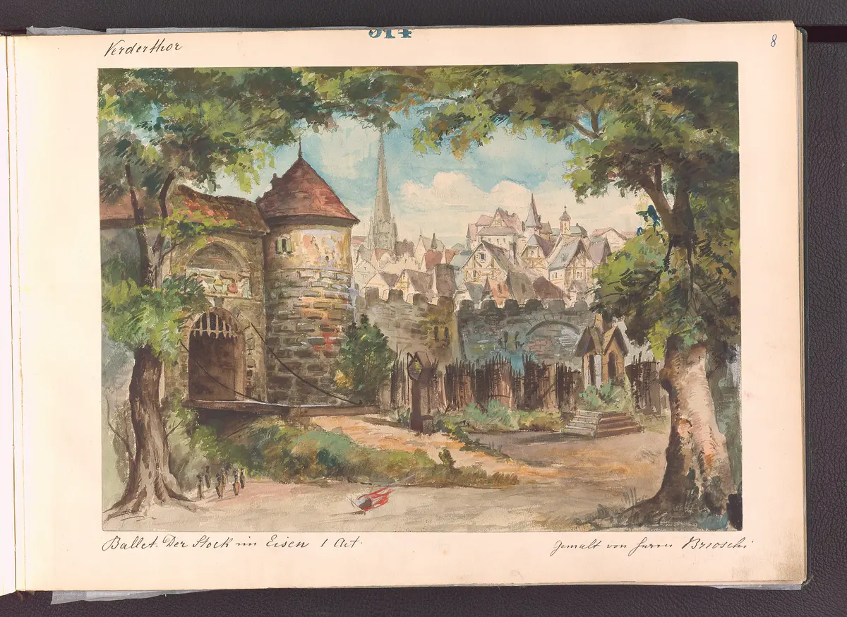 Der Stock im Eisen, Werdertor