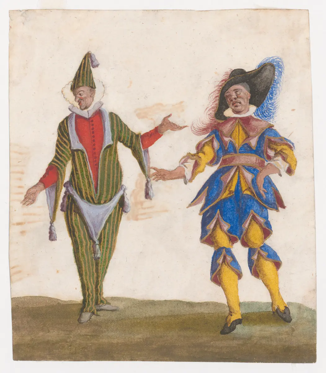 Zwei Ballettfiguren