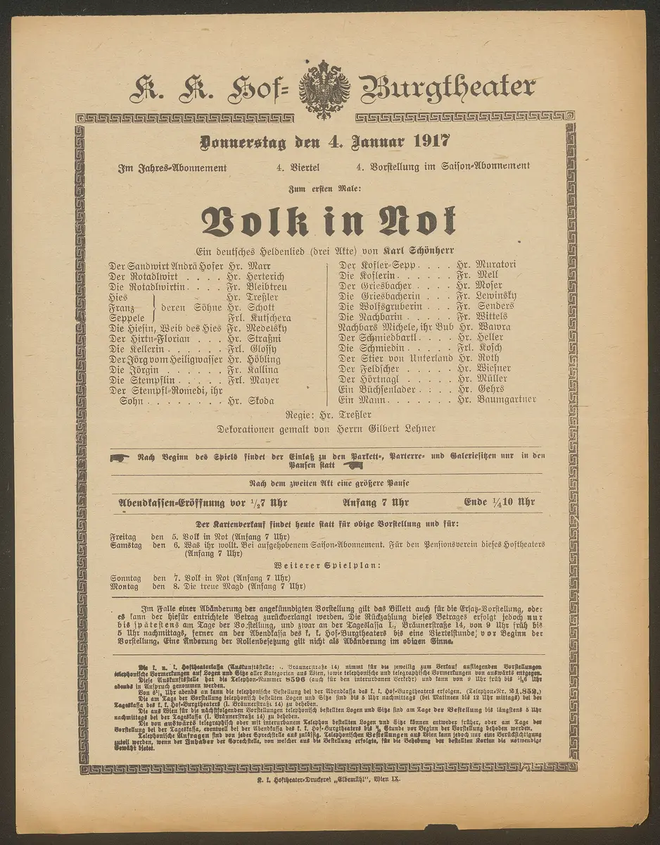 Volk in Not
