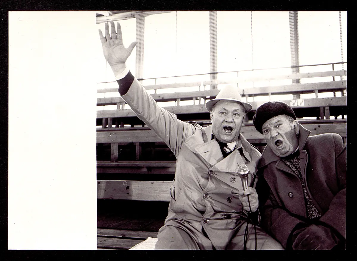 Fritz Muliar mit Edi Finger Sen.