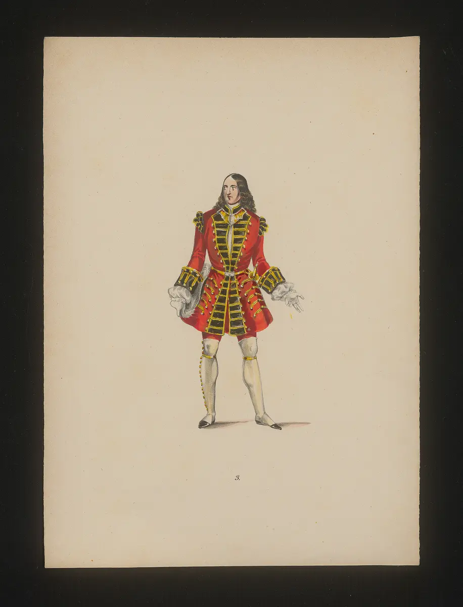 Das Glas Wasser, Titel der Serie: Neue Costume-Sammlung verschiedener Zeiten und Nationen