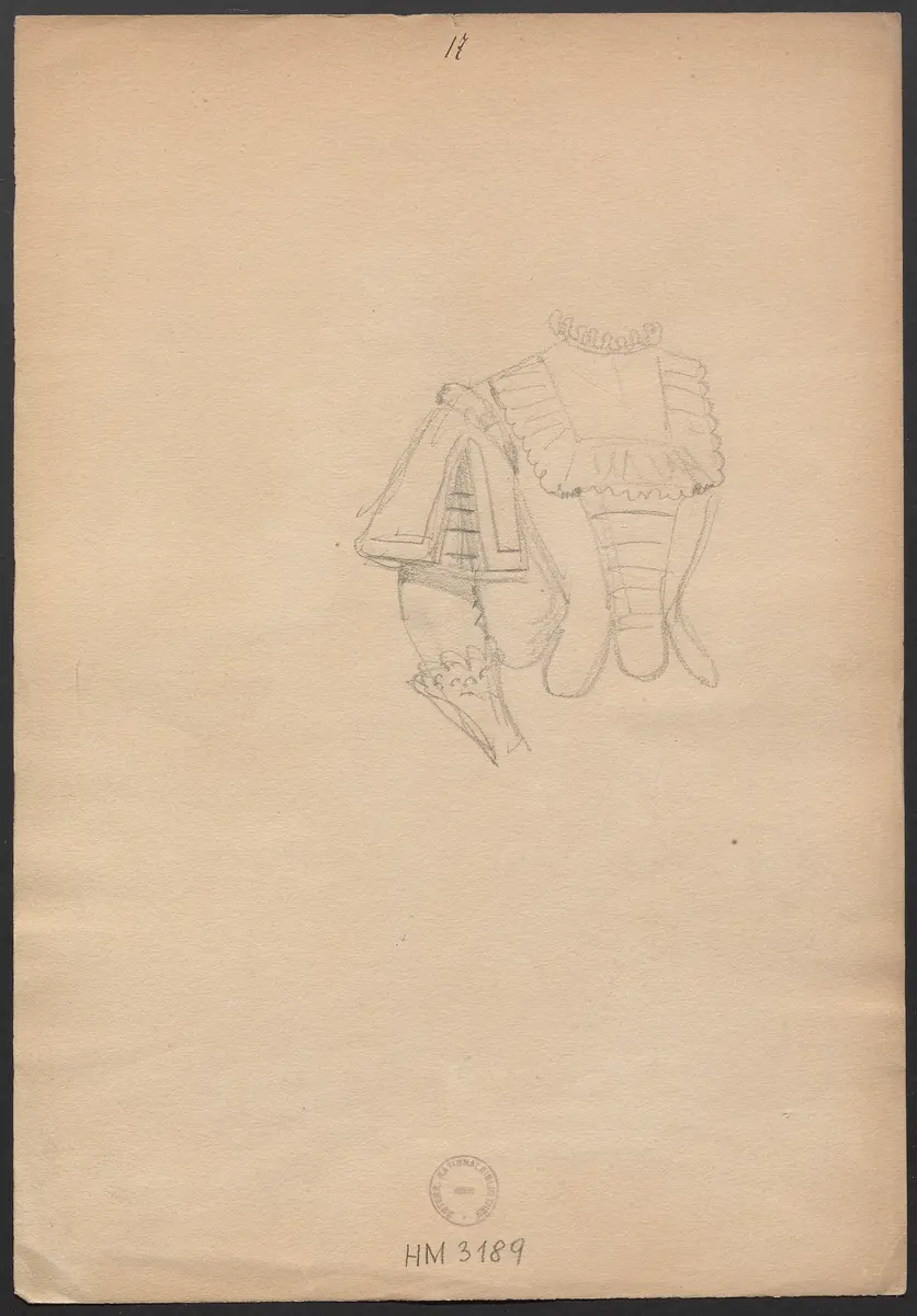 Uriel Acosta, Titel der Serie: Figurinen des k.k. Hof-Burgtheaters