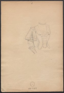 Uriel Acosta, Titel der Serie: Figurinen des k.k. Hof-Burgtheaters
