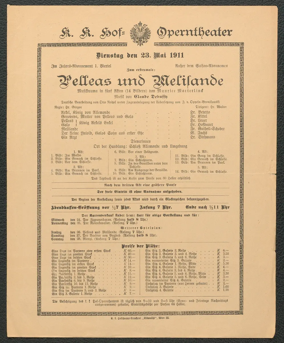 Pelleas und Melisande