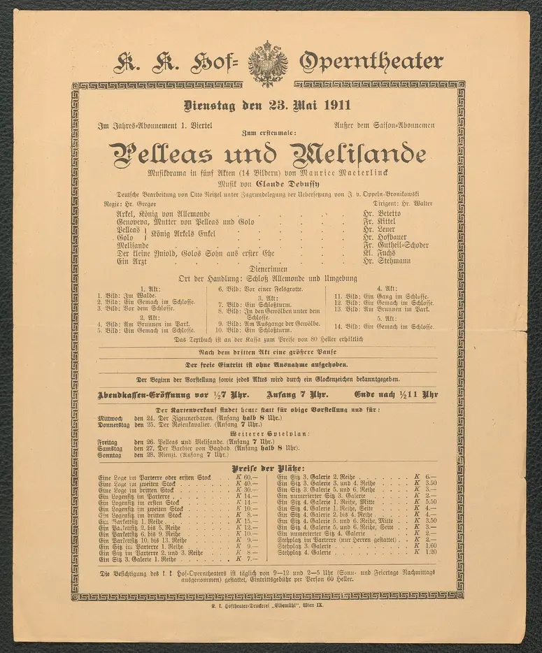 Pelleas und Melisande