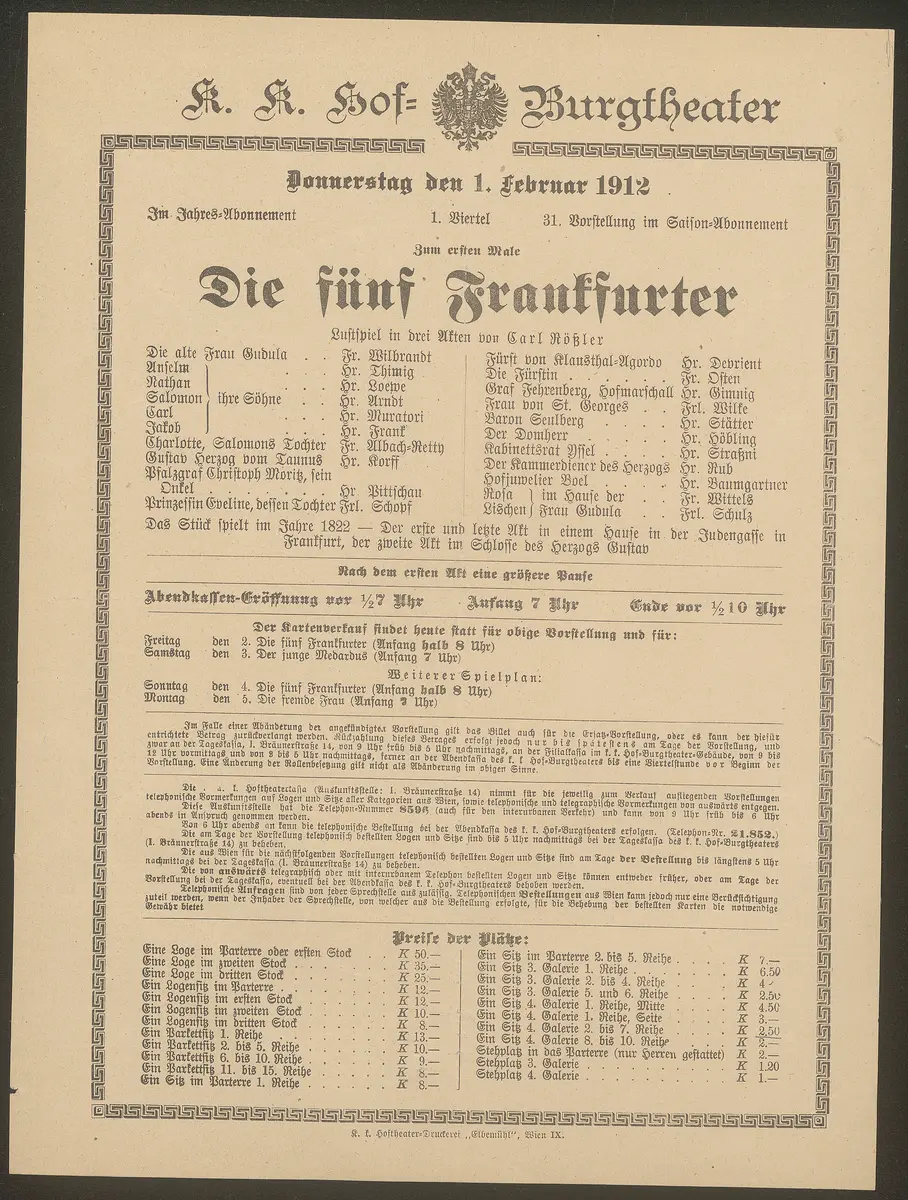 Die fünf Frankfurter