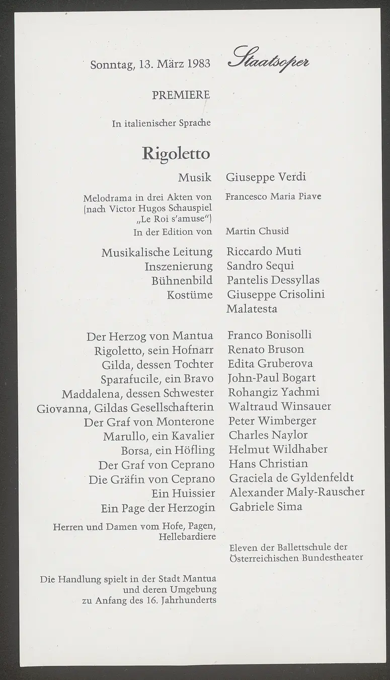Rigoletto
