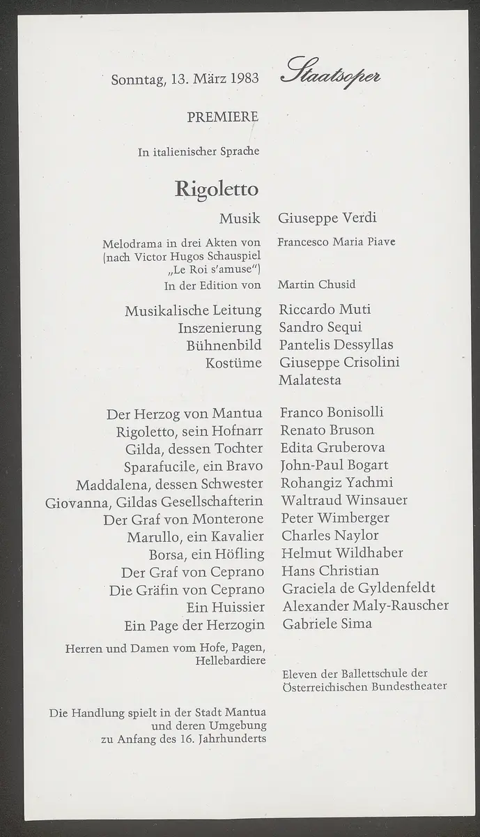 Rigoletto