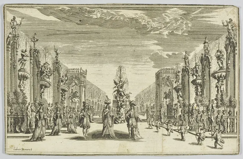 Il Pomo d'Oro, Titel in Vorlageform: Il Pomo d'Oro. Festa Teatrale Rappresenta in Vienna per l'augustissime Nozze delle Sacre Cesaree Reali Maesta di Leopoldo e Margherita., Alternativtitel: Der guldene Apfel