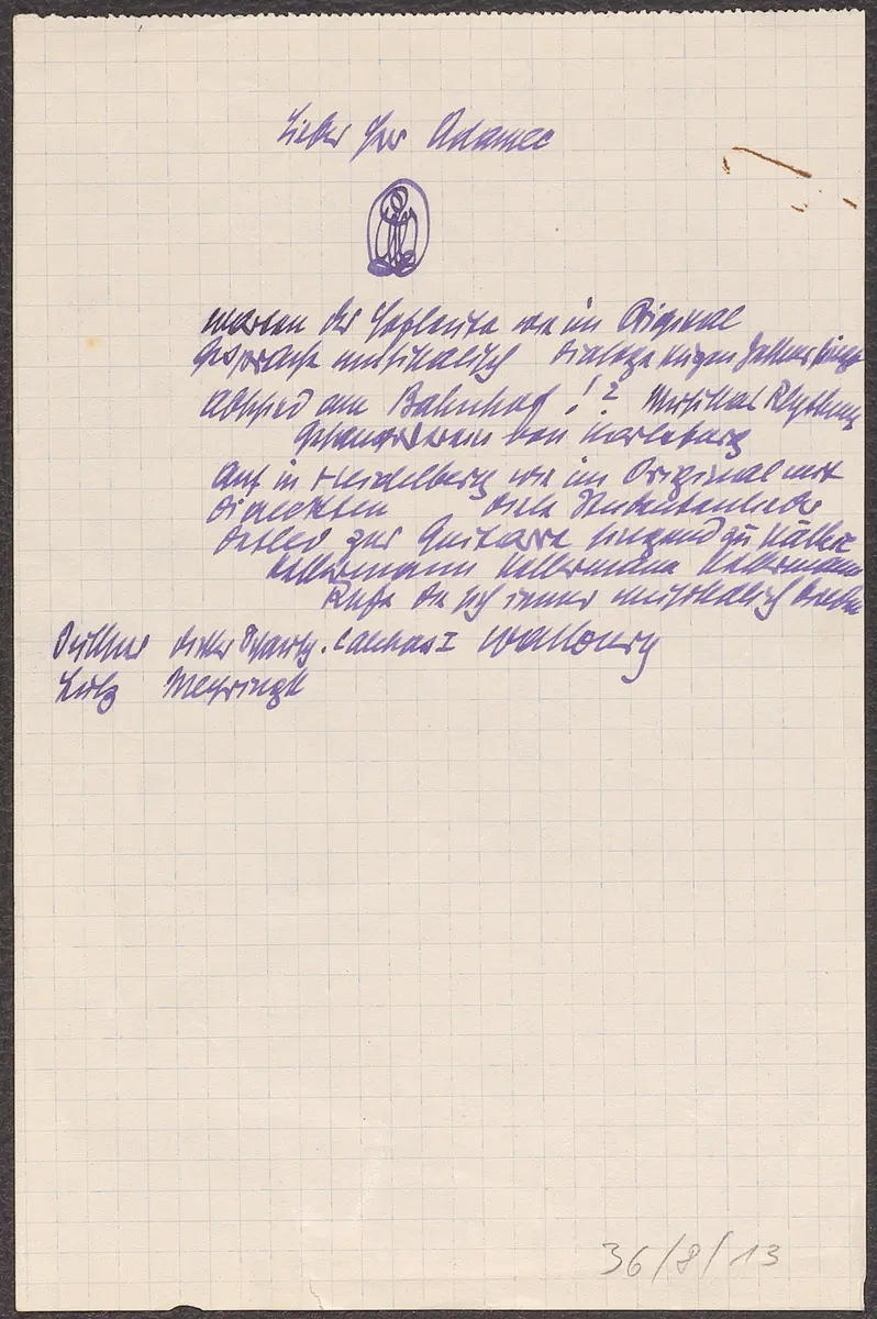 Briefentwurf