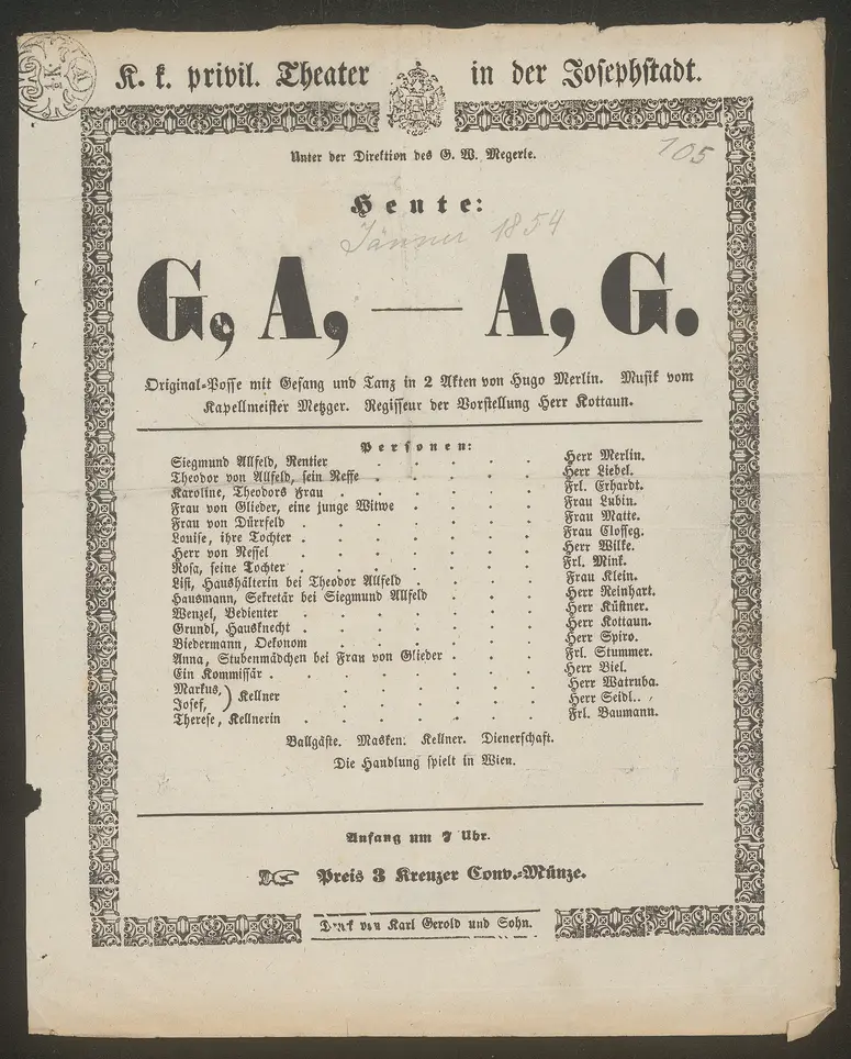 G,A - A,G