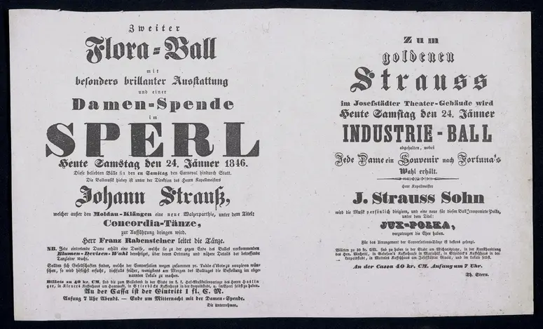 Zweiter Flora-Ball [...] im Sperl, Industrie-Ball im Saal 