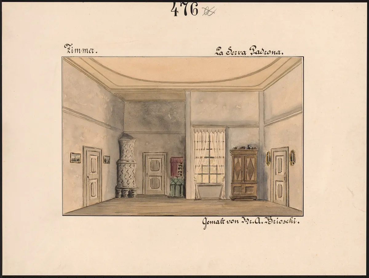 Die Magd als Herrin, Originaltitel: La serva padrona