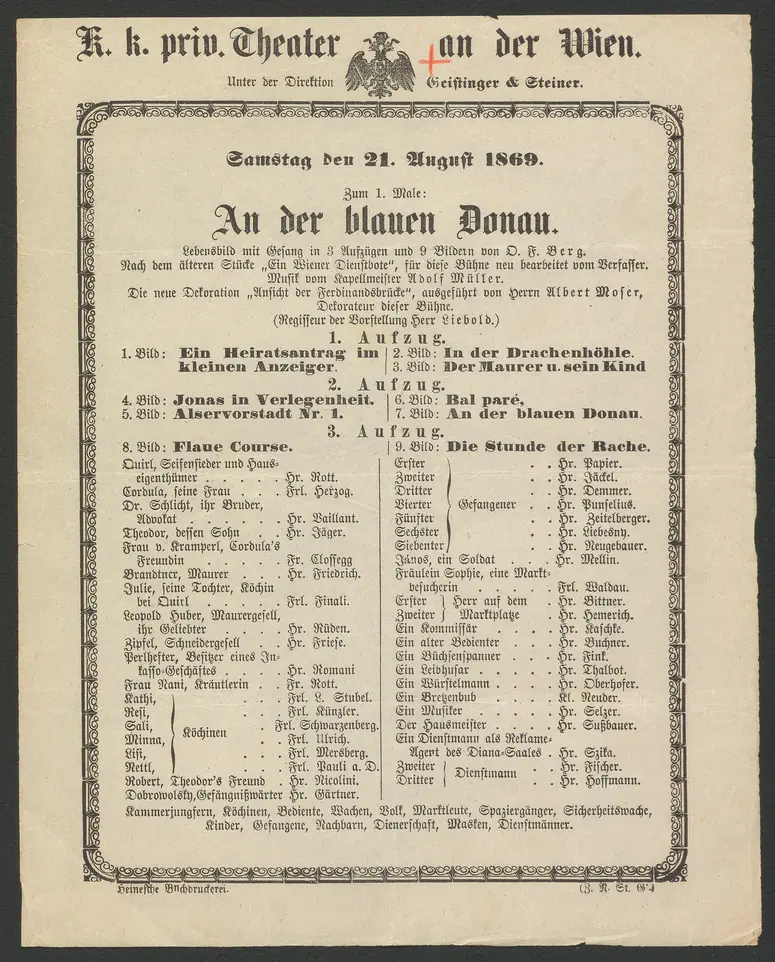 An der blauen Donau