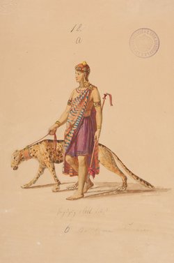 Die Zauberflöte, Titel der Serie: Figurinen des k.k. Hofoperntheaters