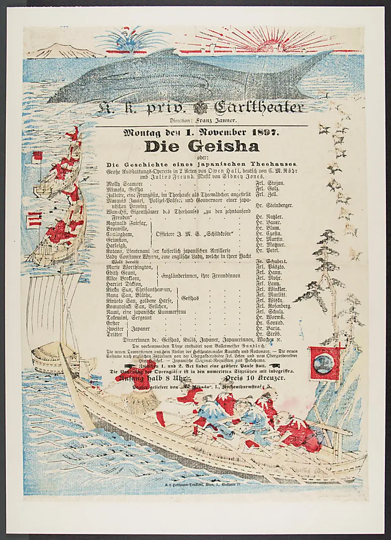 Die Geisha oder Die Geschichte eines japanischen Theehauses