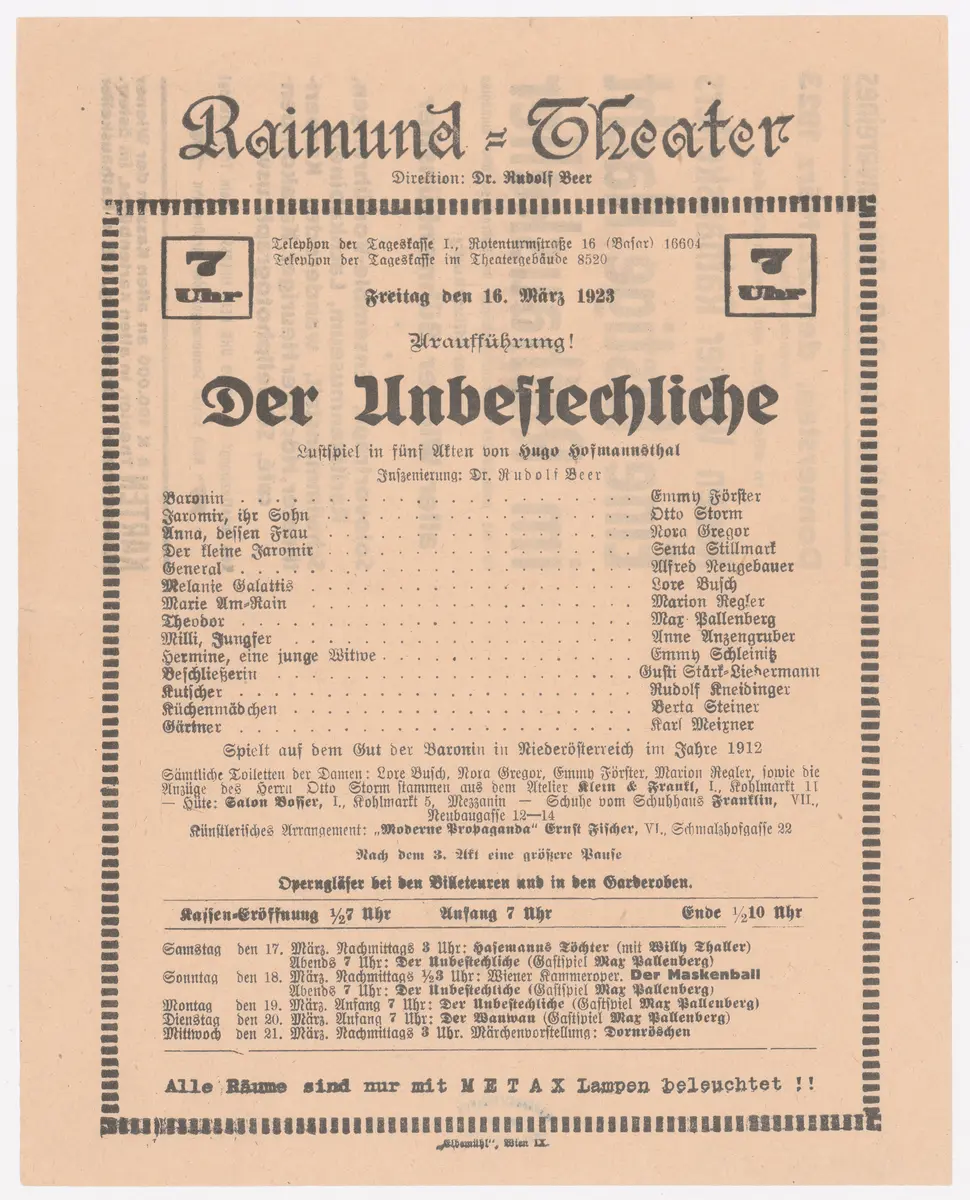 Der Unbestechliche