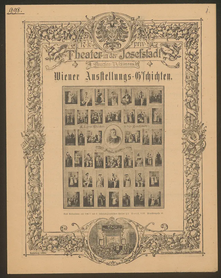 Wiener Ausstellungs-G'schichten oder das Rendezvous der Strohwitwer