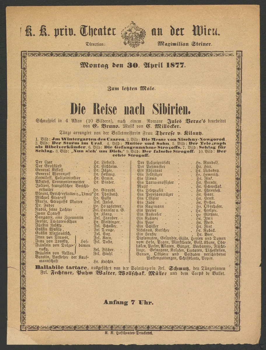 Die Reise nach Sibirien